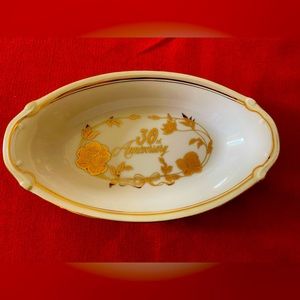 Vintage Norcrest 30th Anniversary Dish